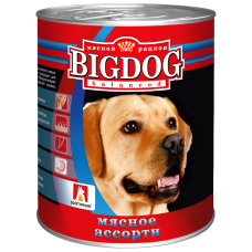 Корм для собак BIG DOG Мясное ассорти