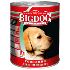 Корм для щеков BIG DOG Говядина