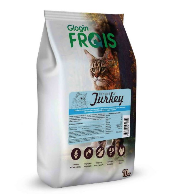 Сухой корм FRAIS ADULT CAT TURKEY для кошек всех пород с индейкой
