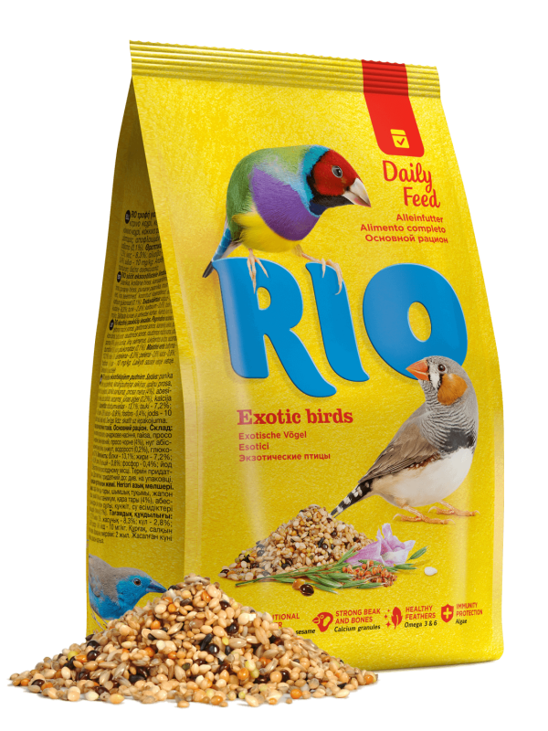 Корм RIO для экзотических птиц