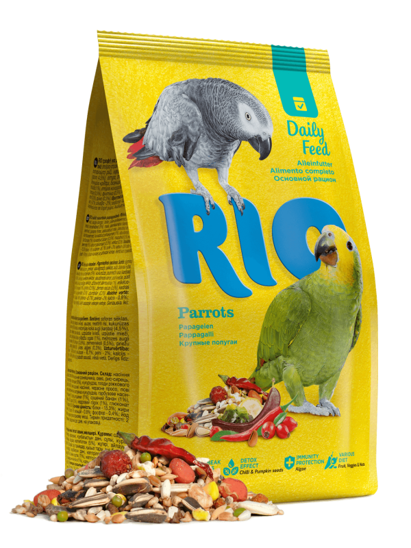 Корм RIO для крупных попугаев основной рацион