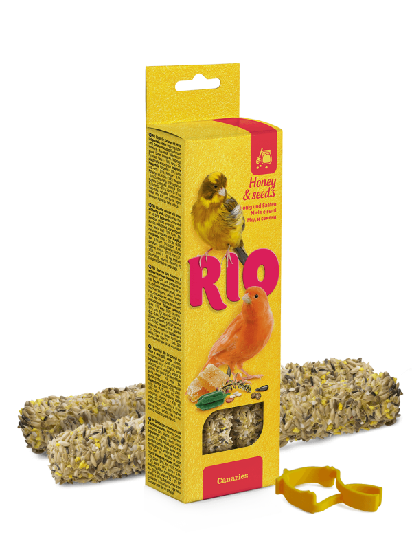 Палочки RIO для канареек с медом и полезными семенами